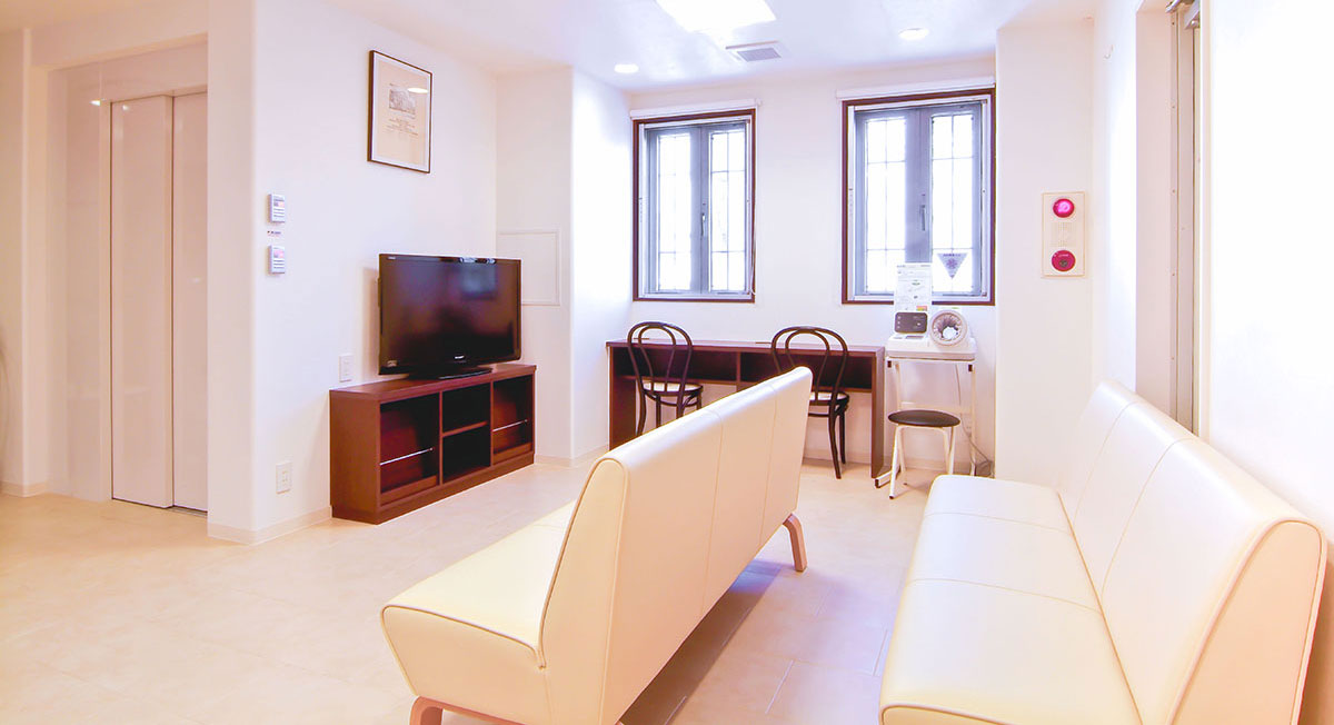 院内ロビーの様子